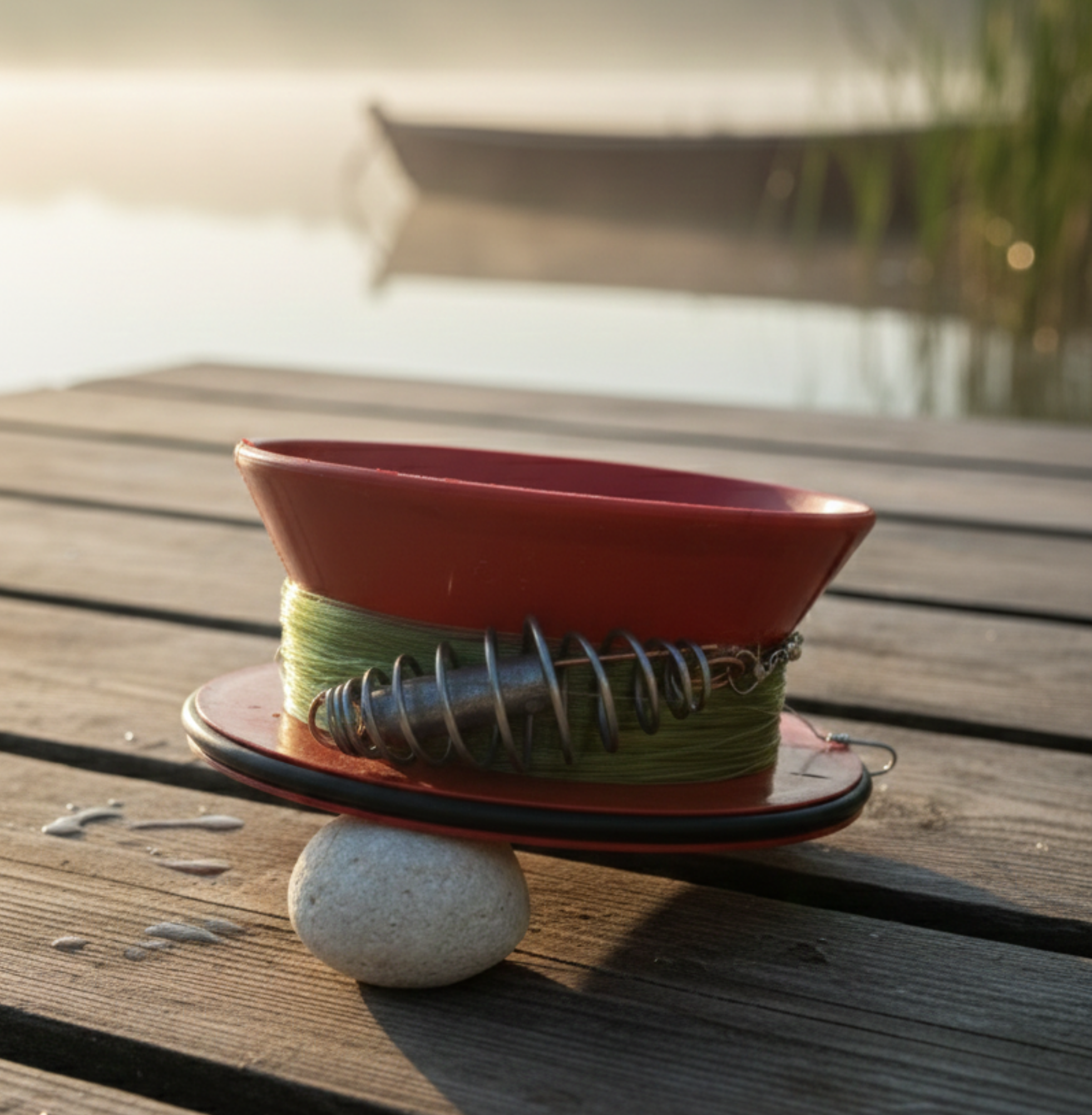 Sazan Takımı 30 gr Kurşunlu Yaylı  – Hazır Kurulu  Olta Seti | Sazan Avı İçin Misinalı Takım