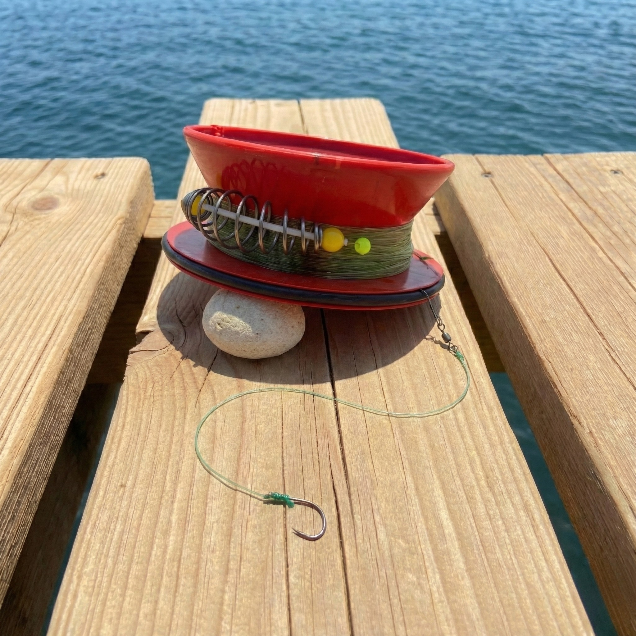 Gezer Yaylı Sazan Takımı – Hazır Kurulu Yemli Olta Seti _ Sazan Avı İçin Misinalı Takım