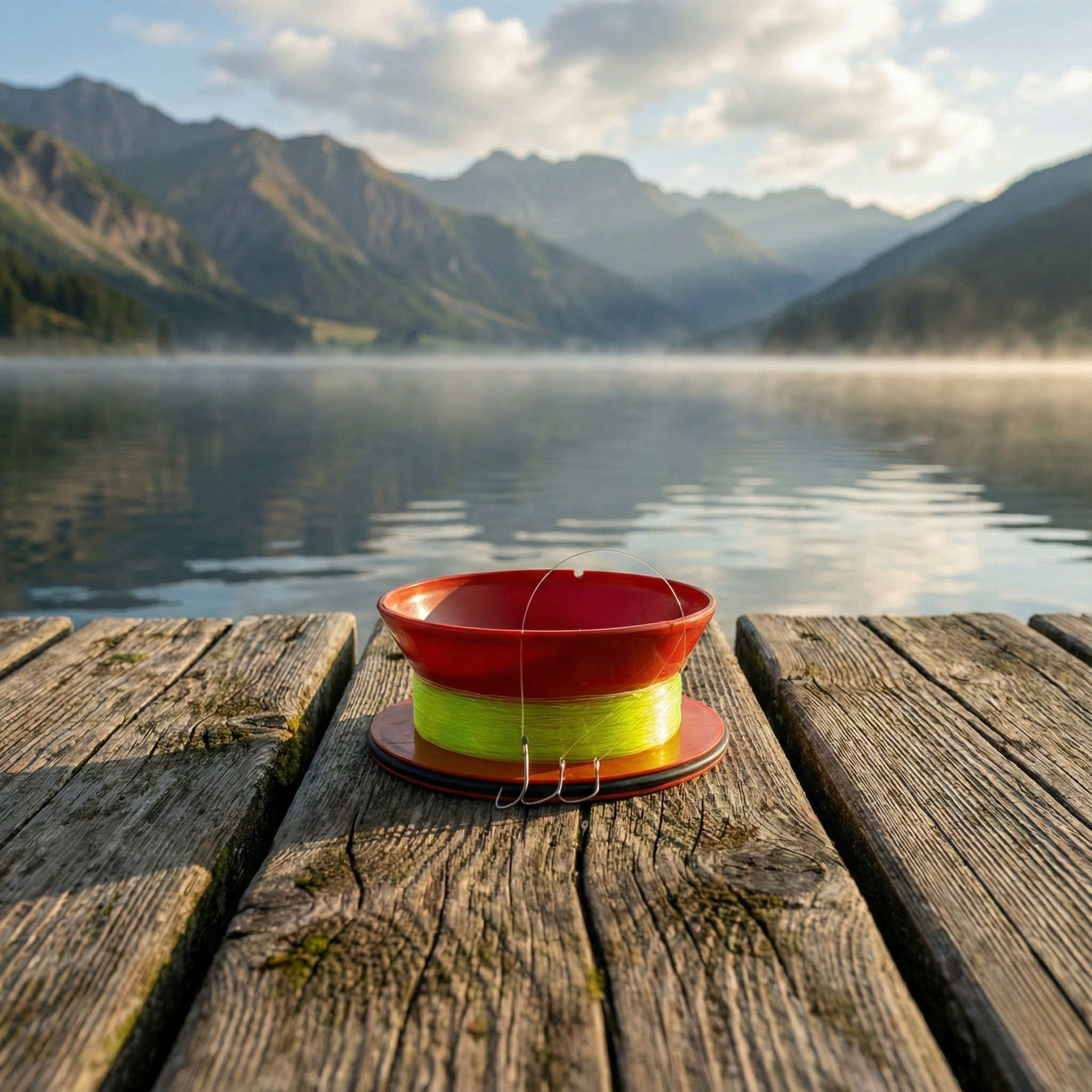 Hırsızlı Kasnaklı Dip Takımı – Mercan Laos ve Antenli Mercan Avı İçin Hazır Kurulu Olta Seti